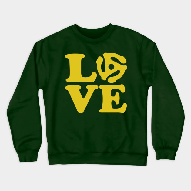 LOVE VINYL Crewneck Sweatshirt by BG305